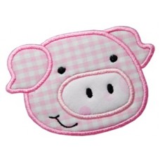 Pig Applique - Barnyard